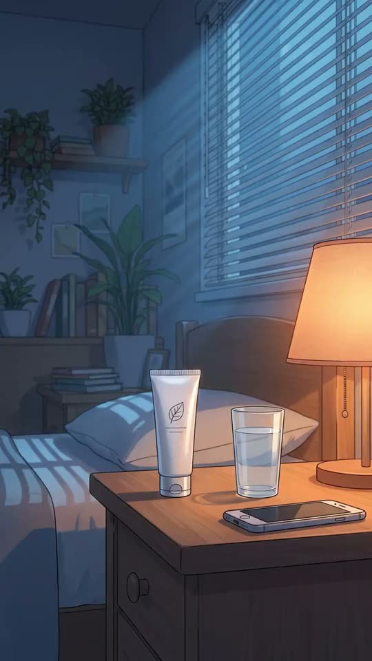 Tooth Armour, nightstand scene